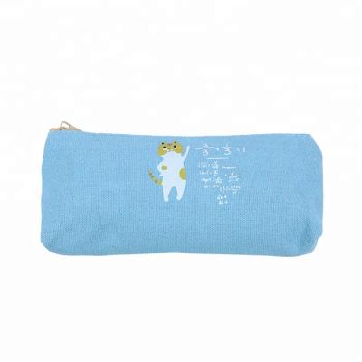 China Eco-Friendly Eco-Friendly Hot Selling Reusable Cotton String Bag Organizer Make Up Pencil Bag From Ecology Market for sale