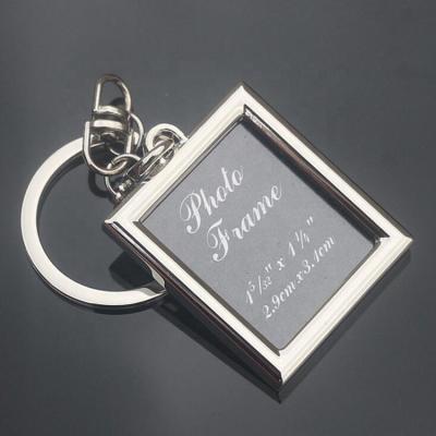 China Metal Name Festival Personalized Square Shaped Key Chain for sale