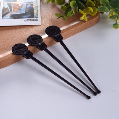 China Disposable Custom Plastic Coffee Stirrers Cocktail Sticks for sale