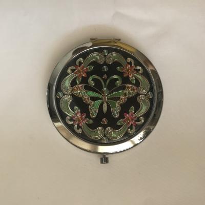 China Pocket Mirror Metal Pocket Cosmetic Vanity Mirror for sale