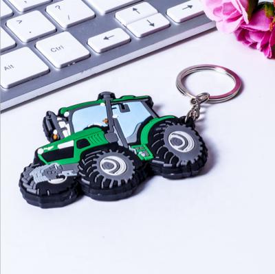 China Cheap Custom Festival Silicone Rubber 3D Motorcycle Key Chain for sale