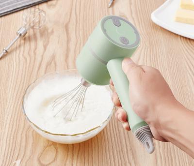 China Wireless Electric Home Cooking Small Mini Blender Automatic Hand Beater Car Egg Beater for sale