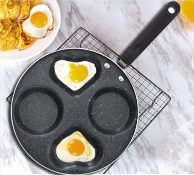 China Waffle Mold Minimalist Dumpling Pan Pan Dumpling Pan Multifunctional Spot Four Hole Factory Breakfast Machine for sale