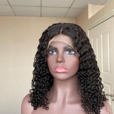 China Curly Lace Front Wig Bob Hairstyle Lace Front Wig for sale