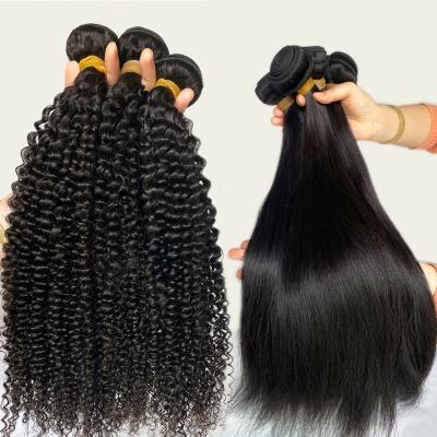 China Easily styled raw brazilian hair bundles weaves peruvian bundles and straight brazilian hair bundles for sale