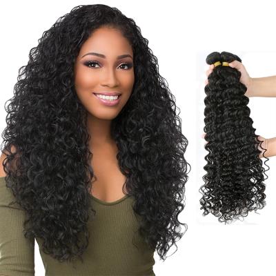 China 10A Curly Unprocessed Curly Raw Brazilian Human Hair Bundles Double Cuticle Aligned Human Hair Bundles 10A for sale