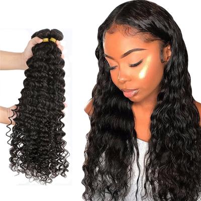 China Brazilian Curly Hair Extension Human Cuticle Aligned Virgin Hair Bundles for sale