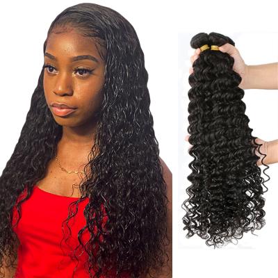 China Styled Easily 3 Bundles 10A Mink Raw Virgin Brazilian Hair Cuticle Extension Full Aligned Curly Human Hair Bundles for sale