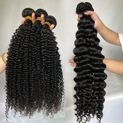 China 1 pcs deep wave hair bundle price unprocessed deep wave virigin bundles virgin hair bundles for black women for sale