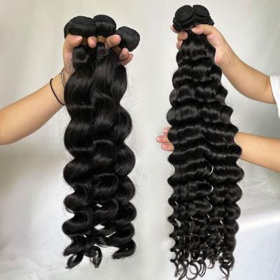 China Loose Wave Loose Wave 3 Pcs 3 Bundle Hair Bundles Bundles Bundles Intalian Hair Bundles for sale