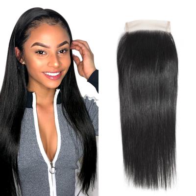 China Straight Peruvian Hair Bundles Unprocessed Virgin With Brazilian Lace Frontal Closure 10A 26 Inches for sale