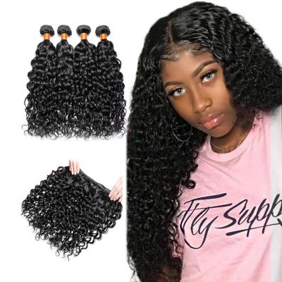 China Curly Curly Hair Extensions With Lace Headband , Raw Indian Hair Vendor Unprocessed Virgin Hair Bundles for sale