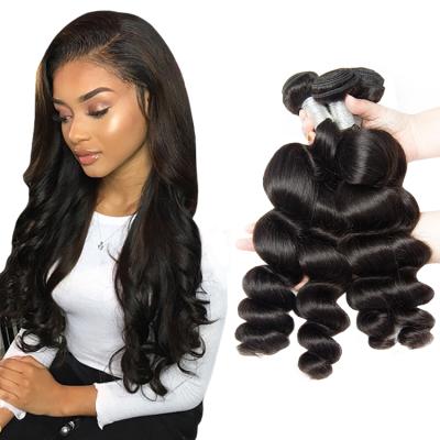 China Cambodian Wholesale Loose Wave Loose Wave Virgin Human Hair Vendors Raw Cuticle Aligned Bundles Hair Extension for sale