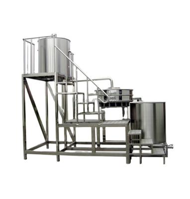 China Video Technical Support Vibration Sieve for Multifunctional Soymilk/Juice Production Line for sale