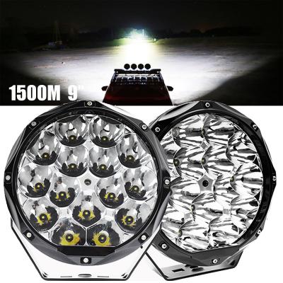 China 1400M Car Truck Led Work Light Automotive 9 Inch Round 4WD Extraljus 7inch 16600lm IP68 Driver-Beam Light 8.5 / Off Road 9 Inch Laser Spot for sale