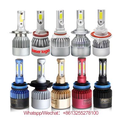 China Super Bright High Power Low Driver-Beam H7 H4 Led Headlight Bulbs, Auto Car H13 H1 H3 9005 9006 880 Universal H11 H7 H4 S2 C6 Led Headlight Bulbs for sale