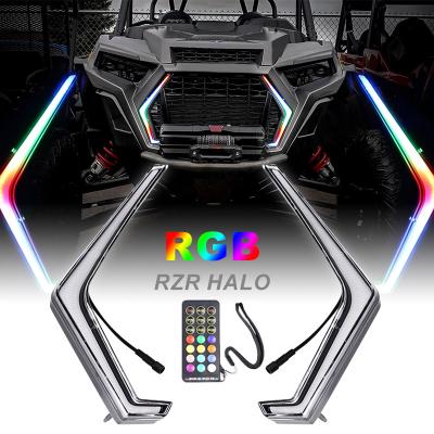 China DRL+turn 1000 Turbo Lights, RZR Hunting Polaris Turn Signal 12V IP67 5050SMD RZR Remote Control Lights for sale