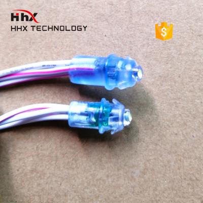 China Advertising Channel Letter HHX Shenzhen led hole punch 9mm straw hat pixel lights 12v exposed light led lights for sale