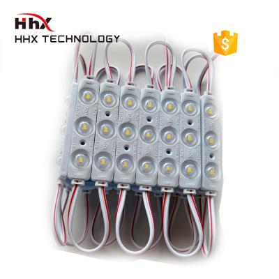 China Seal SMD2835 Ultrasonic PVC Injection LED Module IP68 LED Light Module For Sign DC12V 1W SMD 2835 3 Led IP68 64mm*10mm*7mm for sale