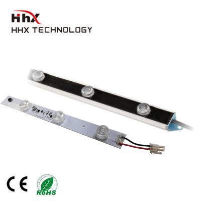 China Light Box Advertising Lighting Big View Angle 250mm Waterproof SMD2835 24V LED Track Cool White Aluminum Strip For Home Decor Projects for sale