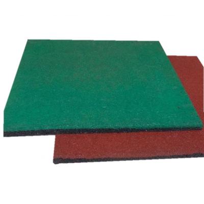 China Traditional double layer shock-absorbing/environment-friendly and tasteless rubber flooring/gym strength flooring for sale