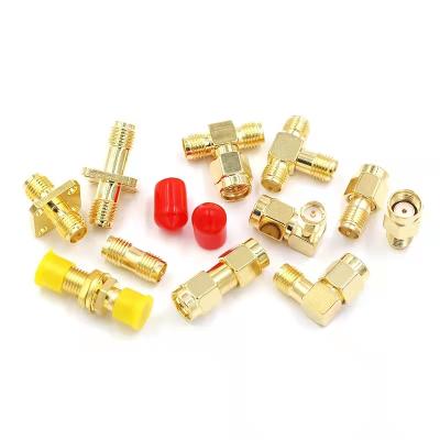 China RF Electronics Components Sma PCB Sma Female Right Angle Coaxial Female Connector for sale