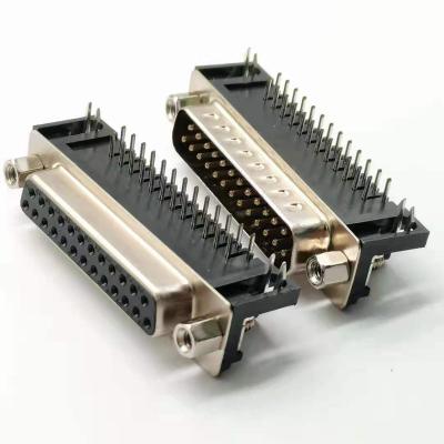 China Audio& D-Sub Video Wholesale Connector 9pin 25pin VGA 90 Degree Male Connector Female Computer Adapter for sale