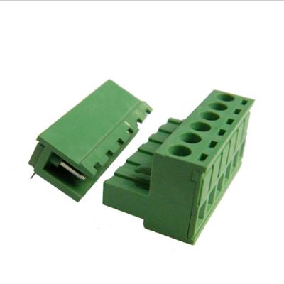 China Best Price PA66/UL94V-0 Phoenix Terminal Block 5.0/5.08 Crimp Terminals 2P-16P Connector for sale