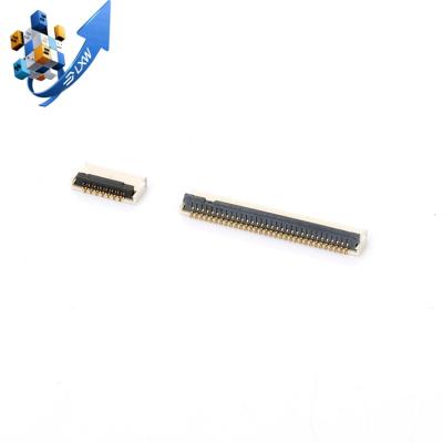 China High Quality Fpc Ffc LCP 0.5mm Pitch 4-40p Flip-lock Smt Zif Type Connectors for sale