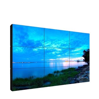 China Clear LCD Video Display Screen 46 Inch 3.5mm Bezel Lcd Background Stage Indoor Large Display Screen à venda