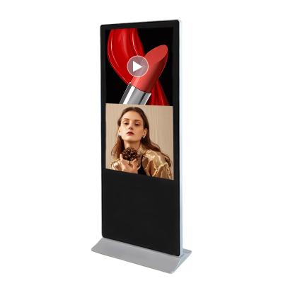 China 65 inch indoor shopping mall touch screen digital signage screen vertical digital signage billboards à venda