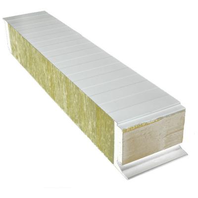 China 950 mm Breedte Rock Wool Sandwich Panel Metalen Polyurethane Rand Afdichting Voor Warehouse Te koop