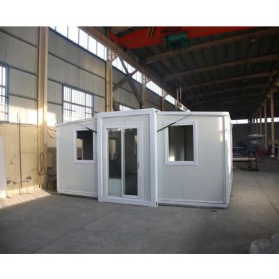 China 40ft Foldable Mobile Expandable Container Home Q235 / Q345 Light Steel Frame for sale