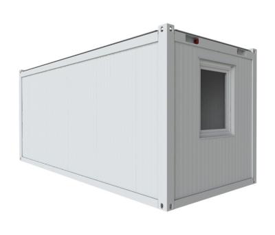 China Wetterbeständiges Flat Pack Container House mit Q235 / Q345 Leichtstahlrahmen zu verkaufen