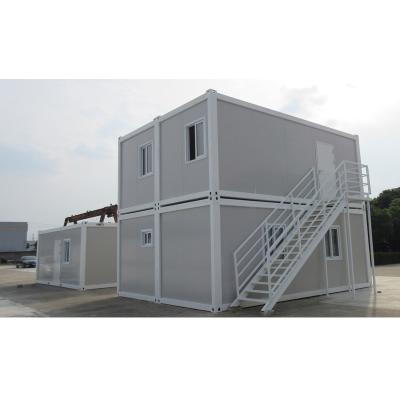 China Convenient Detachable Prefab Container House With PVC Board Floor And Sandwich Panel for sale