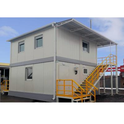 China Foldable Extendable Prefab Container House Mobile Solar Accommodation For Warehouse for sale