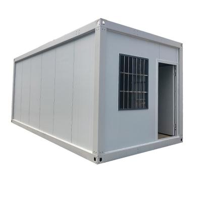 China Wasserdicht feuerdicht Flat Pack Container 20ft 40ft Portable Modulares Prefab Haus zu verkaufen