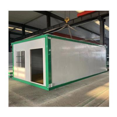 China Büroräumliches, portables, abnehmbares Containerhaus 20 Fuß, ausbaubares, faltbares Containerhaus zu verkaufen