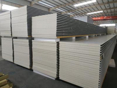 China Energy Saving EPS Sandwich Panel 1200mm Width 38 - 40kg/M3 Core Density for sale