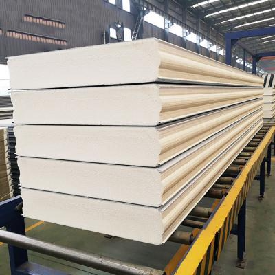 China Isoliertes weißes Polyurethan-Sandwich-Panel 150 mm Dicke Kaltlagerwand-Panel zu verkaufen