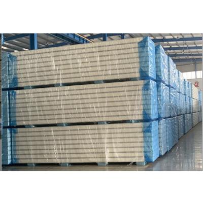 China 50 mm Flammschutzmittel B1 Feuerdichtes PIR Sandwich Panel Isoliertes Polyurethan PUF PU-Schaumbau zu verkaufen