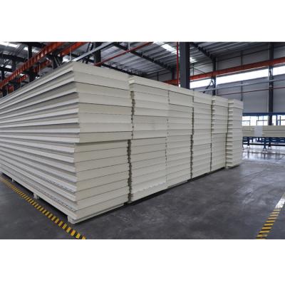 China Polyurethane PU Sandwich Wall Panel Roof PPGI Sandwich Panels para Edifícios Industriais à venda