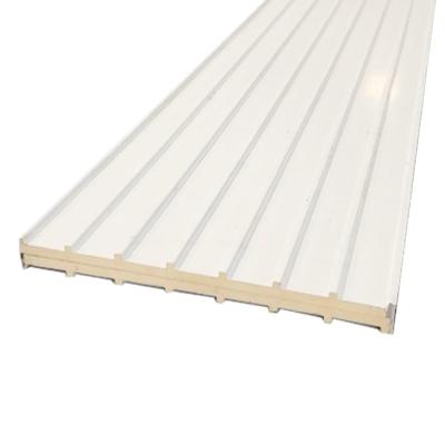 China Packaging Customizable WaterProof Insulations Aluminum pu Sandwich Panel Roof Sheet Fire Resistance Aluminum Roof Panels for sale