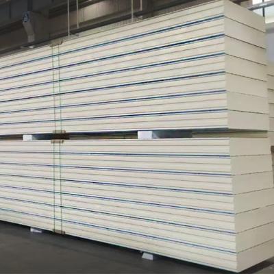 China PU Sandwich Panel with Excellent Heat Insulation in RAL Color zu verkaufen