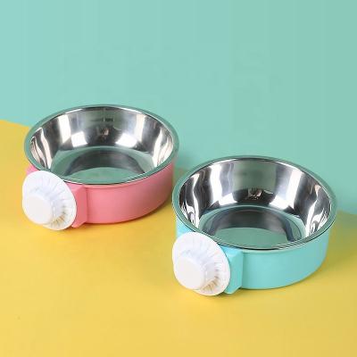 China Viable Kitten Feeder Stainless Steel Cat Dog Bowl Pet Drinker Feeding Dropshipping China Supplier for sale