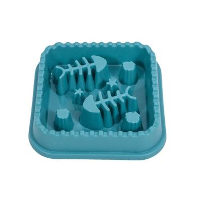 China Wholesale Sustainable Pet Food Shockproof Anti-Slip Small Dog Bowl Slow Feeder Pet Bowl for sale