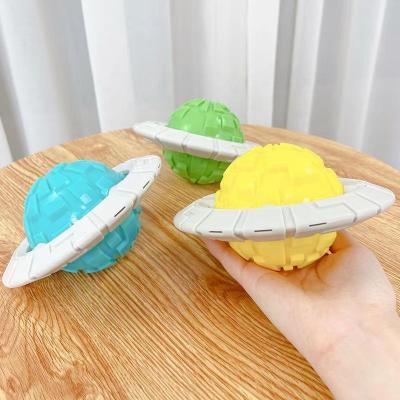 China Viable Hot Selling Customized Chew Toy Flying Disc Dog Chew Toy Toothbrush Ball for sale