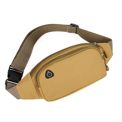 China Wholesale Custom Water Proof Fashion Pussy Pack Belt Waterproof Running Bags Men Cross - Reflective Body Waist Bag With Earphone Hole for sale