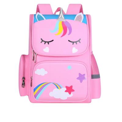 China Waterproof Children Educate Primary Cartoon Dinosaur Backpack Boys Girls Backpack Boys Girls Resistant Large Capacity Unicorn Print Backpacks Child for sale