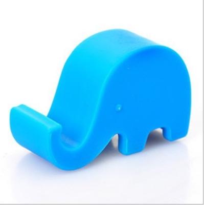 China Agriculture Business Gift Bank Mobile Phone Stand Elephant Shape Mobile Phone Holder for sale